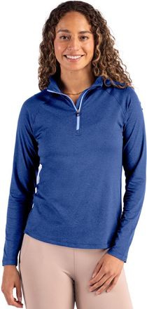 Cutter & Buck Coastline Epic Comfort Recycled Womens Quarter Zip