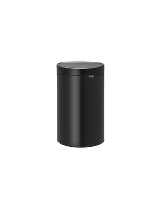 Brabantia Cubo De Basura De 40 L Negro Mate - Cubo T&aacute;ctil - Brabantia
