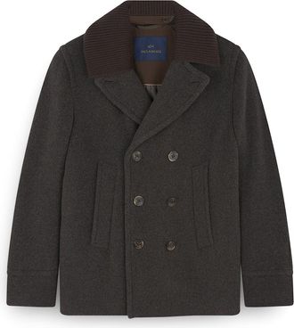 Paul & Shark True Peacoat in wool and cashmere, Man, Dark Brown, Size: M