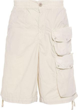 Ten c taffeta cargo shorts - men - Cotton/Polyamide - 46 - Neutrals