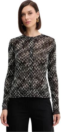 Missoni Cardigan met ronde hals - Dames - Vesten - Veelkleurig - L - Wol - Truien & Vesten