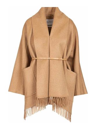 Max Mara Camel Cardigan Coat