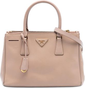 Prada Pre-owned Prada Medium Saffiano Lux Galleria Double Zip Tote U2EPAWZFWDWRWY5L