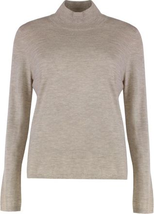 Max Mara Meana Turtleneck - Dames - Cashmere truien - Beige - S - Kasjmier - Truien & Vesten