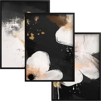 OEM Pinturas Murales P&oacute;steres Murales Flores Pintadas Acuarela