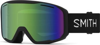 Smith Blazer Snow Goggles in Black /Green Sol-X Mirror at Nordstrom