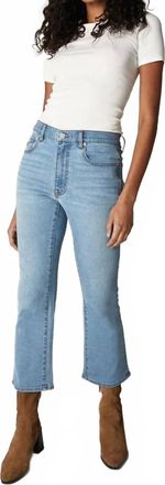 Unpublished Marlow Mid-Rise Cropped Demi Flare Jean In Beverly