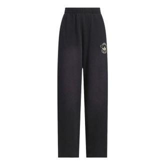 adidas (WMNS) adidas Team Oversized Joggers Asia Sizing Black KC5872