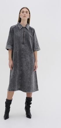 MY ESSENTIAL WARDROBE Denim Jurk A-shape