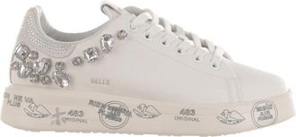 Premiata Belle Sneakers - Dames - Sneakers - Wit - 35 EU - Leer - Schoenen