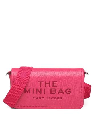 Marc Jacobs embossed-logo mini bag - Pink