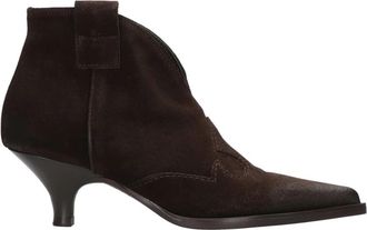 Elena Iachi Cowboylaarzen - Dames - Cowboylaarzen - Bruin - 40 EU - Leer - Schoenen