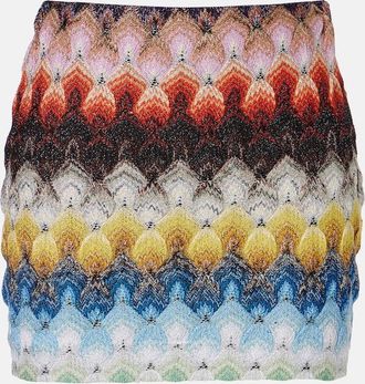 Missoni Lam&eacute; miniskirt