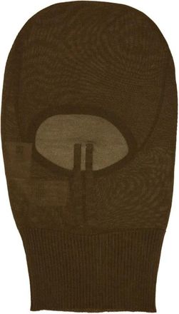 Rick Owens Caps & Mützen - Knitted Balaclava - Gr. ONE SIZE - in Braun - für Damen