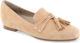 Munro Ember Leather Loafer in Tan Suede at Nordstrom, Size 10.5