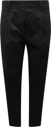 Dsquared2 One Pleat Pant Broek - Heren - Chinos - Zwart - L - Broeken