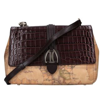 Alviero Martini 1A Classe Geo Ideal Tas - Dames - Tassen - Bruin - Maat: ONE Size Leer