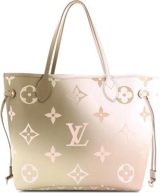 Louis Vuitton Neverfull NM Spring in the City Monogram Giant Canvas MM tote bag - Groen