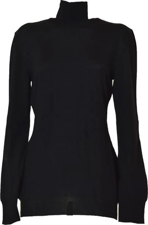 Moschino Maglione in maglia fine - Nero
