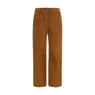 Magda Butrym Lambskin Womens Pants