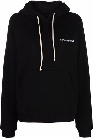 Department Five Felpa con stampa - Nero