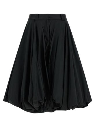 Balenciaga Black Balloon Bermuda Shorts