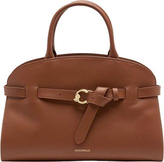 Coccinelle Sabine Handtas - Dames - Handtassen - Bruin - ONE Size - Leer - Tassen