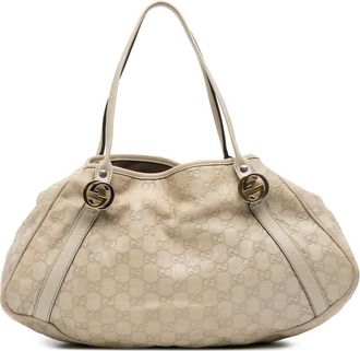 Gucci Pre-owned Gucci Guccissima Twins Shoulder Bag 232963 520981