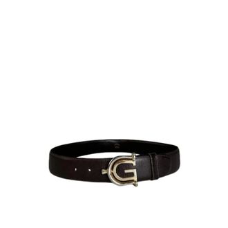 Gucci Cintura Pre-owned con logo Double G - - Pre-owned - Donna - Marrone - ONE SIZE