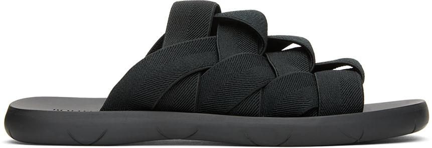 サンダル・ミュール BOTTEGA VENETA Black nappa leather Cushion sandals Bottega Veneta BOTTEGA VENETA WOMAN Black Nappa Leather