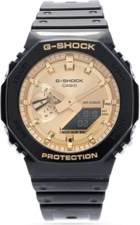 G-Shock GA-2100GB-1AER 45mm - men - Rubber/stainless steel - One Size - Gold