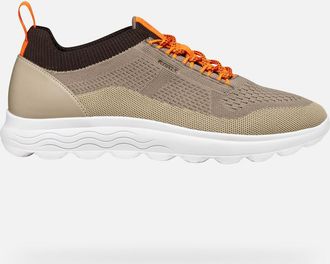 Geox Scarpe Spherica Uomo Taupe Chiaro/beige