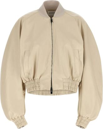Andamane Sierra bewerkte bomberjack - Beige