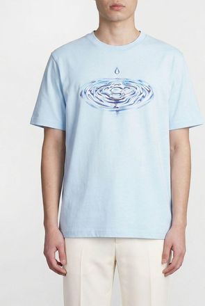 Casablanca T-shirt in cotone organico stampata Casablanca