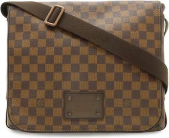 Louis Vuitton Pre-owned Vintage Damier Canvas Schoudertas - unisex - Vintage Schoudertas - Bruin - ONE Size - Vintage