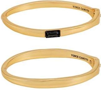 Vince Camuto Set of 2 Bangle Bracelets in Gold at Nordstrom Rack
