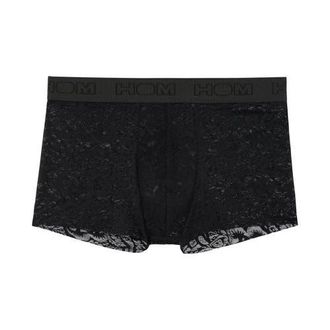 HOM Free Cut Lace Trunk in Black at Nordstrom, Size Xx-Large