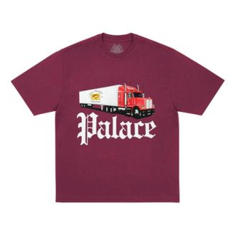 Palace Truck Off T-Shirt Rich Wine P30TS417