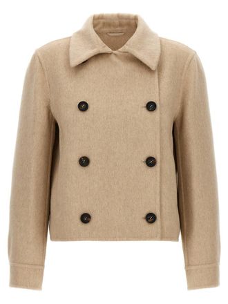 Brunello Cucinelli Monile Cashmere Coat