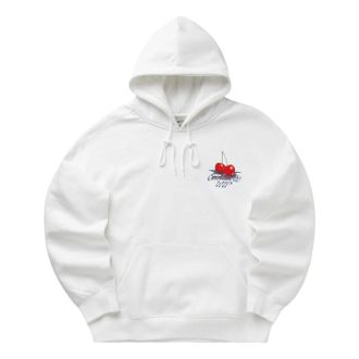 Carhartt Work in Progress Jake Garcia Hood Fleece Sweatshirt White I035191-02-XX
