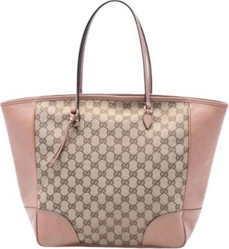 Gucci Pre-owned Tote Bags, female, Pink, Size: ONE SIZE Pre-owned Vintage Tote Bag
