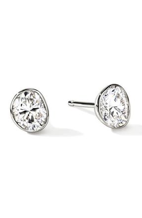 John Hardy JH Lovestruck Stud Earrings, Sterling Silver, Lab-Grown Diamonds, 1.5TCW at Nordstrom