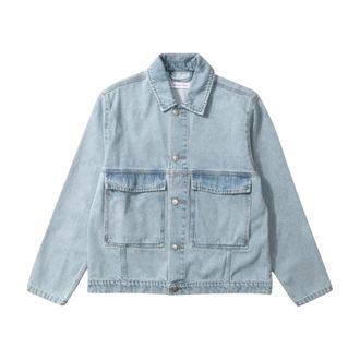 Edmmond Studios Bleach Jacket - Heren - Spijkerjassen - Blauw - L - Katoen - Jassen