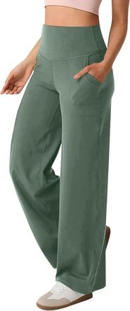 Generic Yoga Pants For Women With Pockets Wide Leg Trousers For Women Uk Formal Work Trousers WomenS Stretch Lounge Sweatpants Tapered Leg Sweatpants Pants Tu