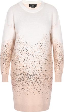 Faina Jurk Dames Gebroken wit beige