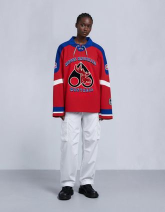 Moose Knuckles Mens Nhl X Moose Knuckles Canadiens Polo