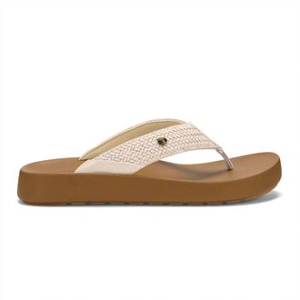 Cobian Womens Palmilla Braided Strap Sandals In Cream