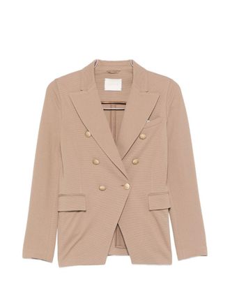 Circolo 1901 Womens Cotton Double-Breasted Jacket