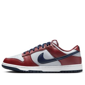 Nike Dunk Low Retro Wolf Grey Obsidian Dark Team Red HF5441-003