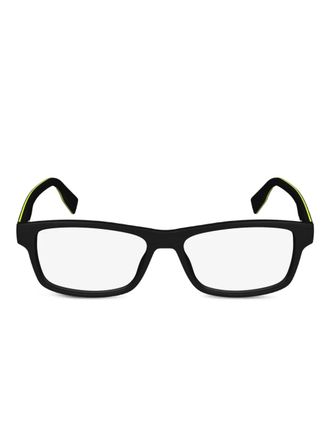 Lacoste rectangle-frame glasses - Black